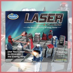 Laser Chess ThinkFun Two Player Strategy Board Game Mensa Award Winner