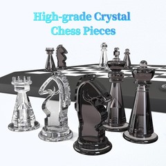 Femuey Electronic Chess Set Board Game Smart Chess Board Computer Chess Game