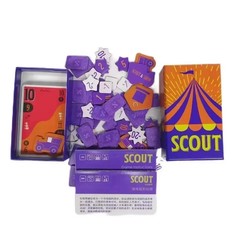 SCOUT Board Game,Multi-Party Scouting Game Board Game,The Perfect Choice For Fes