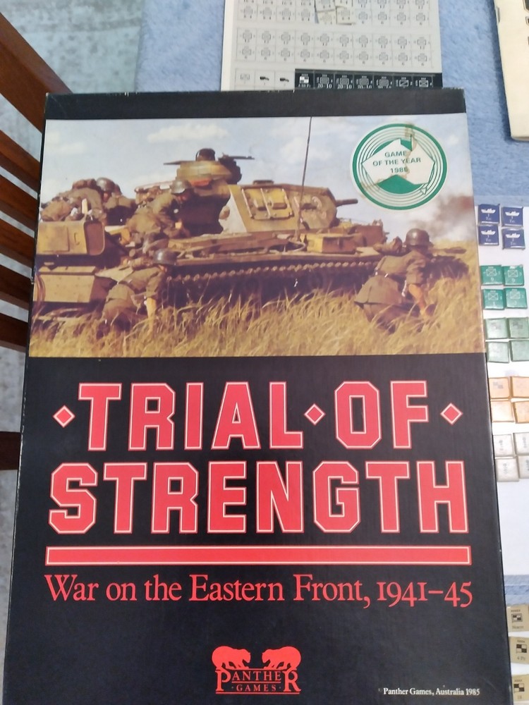 Trial of Strength War on Eastern Front 1941-45 War Strategy Game Panther Games