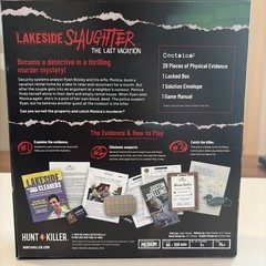 Hunt A Killer: Lakeside Slaughter, Immersive Murder Mystery Game, Interactive Cr