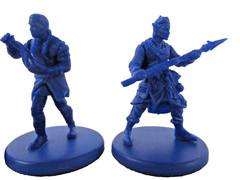 d&d DUNGEON OF THE MAD MAGE Board Game 5x HERO Minis NEW!!