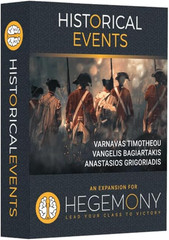 Hegemony: Historical Events Expansion – 50 New Cards Add Events to Your Gameplay