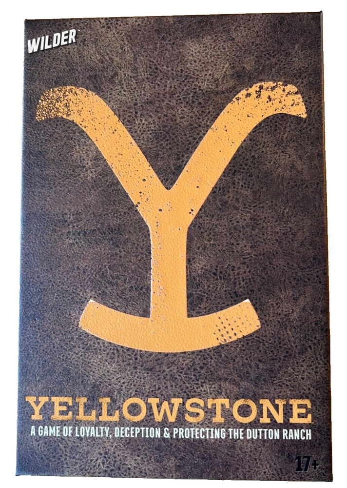 YELLOWSTONE Strategy Game Wilder Toys Paramount TV (2023) — NEW IN BOX!!!