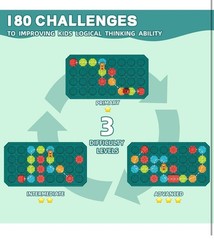 Airkid Puzzle Board Games 180+ Challenges