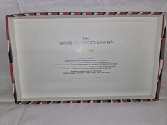 Ridley’s Games Room BACKGAMMON The Ancient Game Of Cunning Strategy EUC/Open-Box