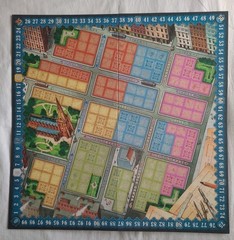 New York 1901 Board Game Blue Orange City Scyscraper Family Building Strategy Co