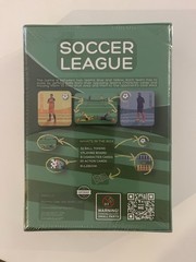 Soccer League, a family-friendly tabletop board game