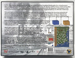 Eagle-Gryphon Boardgame New England Railways – New – Open Box