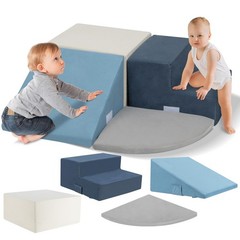 Capakids Foam Climbing Blocks 4 Pcs Toddlers 1-3 Years Indoor Toys