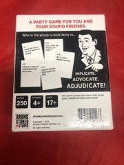 Who’s Most Likely To… A Party Game – For Your and Your Stupid Friends!