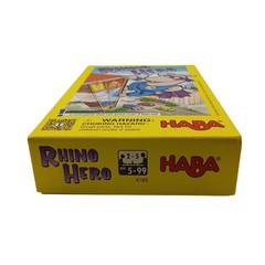 HABA Rhino Hero A Heroic Stacking Card Game for Ages 5 and Up 3-D 2-5 Players