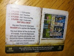 Folklore: Affliction Dark Tales Wanted Man vs Meeple Season 3 Kickstarter Promo
