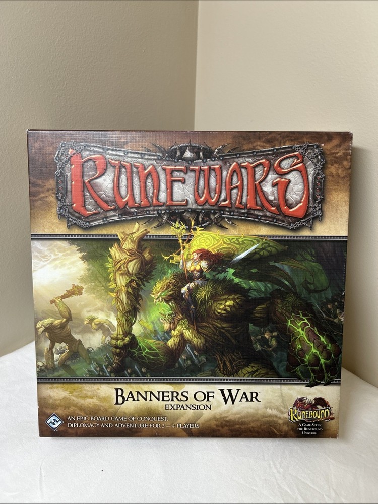 Runewars: Banners of War Expansion Fantasy Flight Games Fantasy Board Game