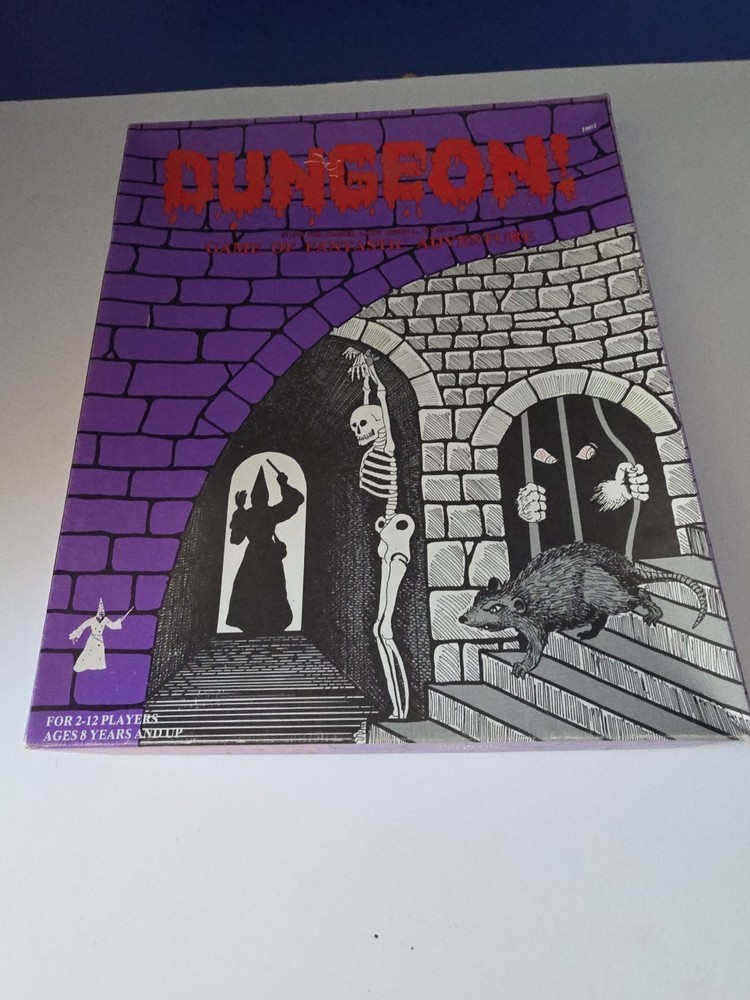 Vintage 1975 TSR Games – Dungeon Board Game – Meggary – Read Description