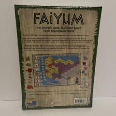 Faiyum Strategy Board Game English Rio Grande Games Friedemann Friese NEW Sealed