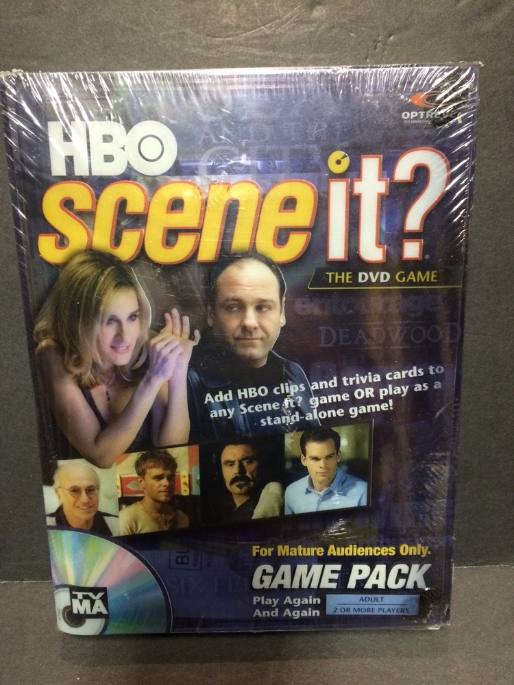 2005 HBO Scene it? DVD Trivia Game Pack Extension TV Sopranos Sex In The City