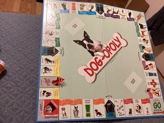 DOG-OPOLY COMPLETE GAME, LATE FOR THE SKYE, EXC. COND/ FREE POSTAGE!!!