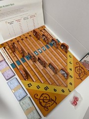Derby Day Horse Racing Brybelly Betting Board Game Wooden Race New Open Box RARE