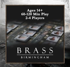 NIB Brass Birmingham Board Game by Roxley Games Strategy Economic Industry Game