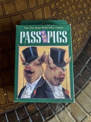 Milton Bradley 1992 Pass the Pigs Dice Game