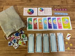 Herbarium 2-5 players 20-30 mins Set Collection Board Game Sai Beppu New Japan