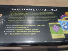 NEW Sealed Adventure Time Card Wars Ultimate Collection Kickstarter DING & DENT
