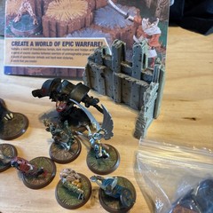 Hero Scape Game Characters (32) + Manual & Extras (Parts From Board Game)