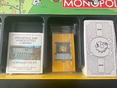 The Simpsons Monopoly Board Game (2001) Welcome to Springfield Brand New Open BX