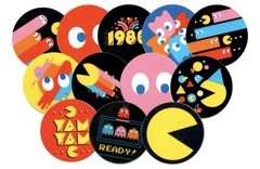 50 Pac-Man Tazos Pogs 2020 Sabritas Complete Set No Repeats Retro Arcade