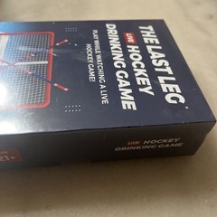 Last Leg Hockey Drinking Card Game SEALED, Alcohol/Non Alcohol: Any team!