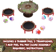 Pigs on Trampolines – Silly Fast Fun Family Night Game for Kids & Adults