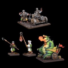 Kings of War Halfling War Engines Mantic Games MGKWHF405