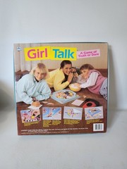 Vtg 1988 Girl Talk Board Game 80’s Kids Teens Girls Truth or Dare Party Game EUC