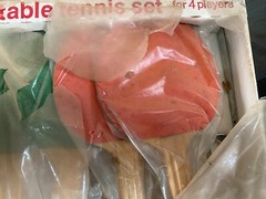Vintage DMS Dick Miles Sports Table Tennis Beer Ping Pong Set Paddles/Net/Ball