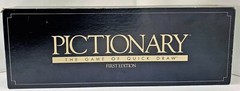 1985 Pictionary 1st Edition Charades Game Complete in Very Good Cond FREE SHIP