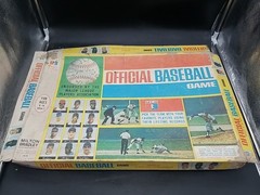 1969 MLB Official Baseball Game B&W Photo Baseball Cards Aaron Mays Rose Jackson