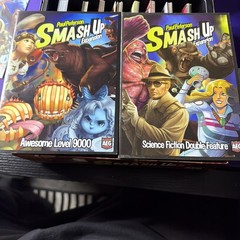 Smash Up Base + silence Fiction Double& Awesome Level 9000 Expansions (complete)