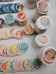 Vintage Mixed Lot of Pogs Milk Caps From the 90s