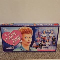 Talicor The I Love Lucy Game TV Theme Complete Dice Cards 2 Players 8+