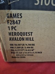 Avalon Hill HeroQuest Game System Board Game