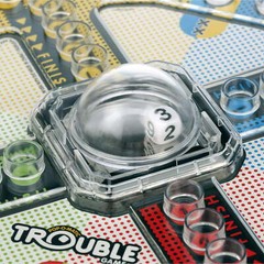 Pop-O-Matic Trouble Kids Board Game, Family Games for 2-4 Players