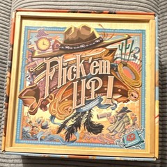 Flick ’em Up! Board Game Original Wooden Crate Version 2015 2-10 8+ Complete