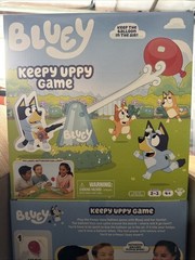 Bluey Keepy Uppy Game. Includes Motorized Balloon NEW