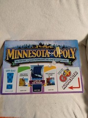 Minnesota Opoly A Fun Game Celebrating The Land Of 10,000 Lakes Late For The Sky