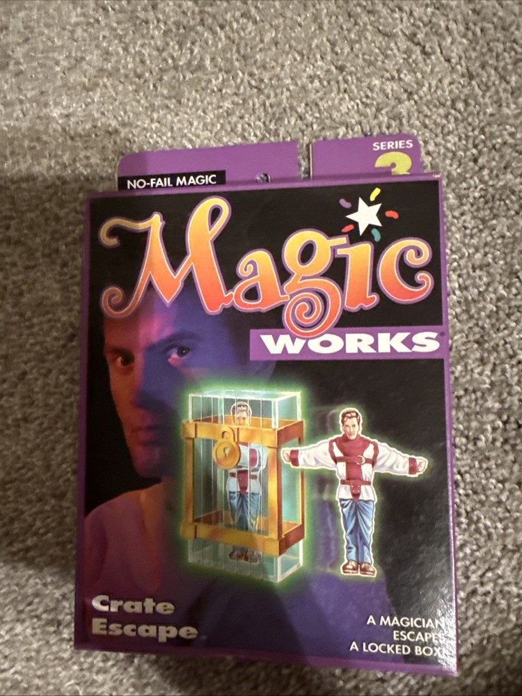 New Magic Works Great Escape 1995 Milton Bradley Made In Usa