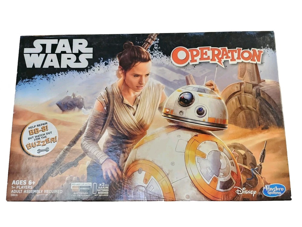 Star Wars Operation Game Complete BB-8 Disney Hasbro 2016 Special Edition