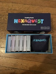 HEXAQUEST Tumbling Heads Strategic Trivia Game 2021 Kickstarter NO INSTRUCTIONS