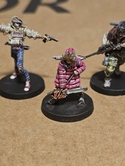 Zombicide 2nd Edition Fully Painted Zombies and Survivors Board Game