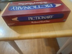 Hasbro Pictionary The Game of Quick Draw Gameplay 1999 04531 Vintage